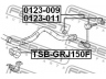 FEBEST 0123-009 šarnyro stabilizatorius 
 Ašies montavimas/vairavimo mechanizmas/ratai -> Stabilizatorius/fiksatoriai -> Savaime išsilyginanti atrama
48820-60050