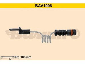 BARUM BAV1008 įspėjimo kontaktas, stabdžių trinkelių susidėvėjimas 
 Stabdžių sistema -> Susidėvėjimo indikatorius, stabdžių trinkelės
901 540 00 17, 901 540 01 17, 2D0 919 351