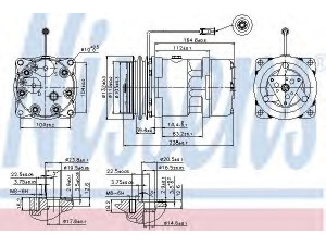 NISSENS 89439 kompresorius, oro kondicionierius
11104419, 15082742