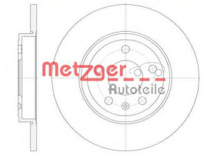 METZGER 61011.00 stabdžių diskas 
 Dviratė transporto priemonės -> Stabdžių sistema -> Stabdžių diskai / priedai
8E0615601M