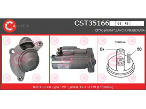 CASCO CST35166GS starteris 
 Elektros įranga -> Starterio sistema -> Starteris
71782400, 1810A101, 1810A193, M000T86081