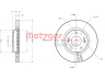 METZGER 6110620 stabdžių diskas 
 Stabdžių sistema -> Diskinis stabdys -> Stabdžių diskas
51712-26100