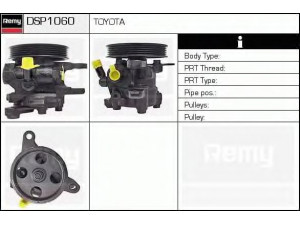 DELCO REMY DSP1060 hidraulinis siurblys, vairo sistema 
 Vairavimas -> Vairo pavara/siurblys