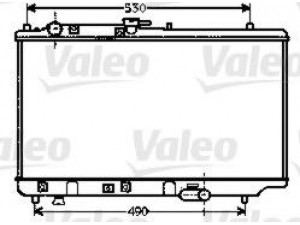 VALEO 734521 radiatorius, variklio aušinimas