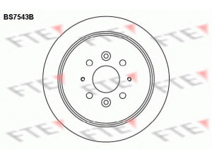 FTE BS7543B stabdžių diskas 
 Dviratė transporto priemonės -> Stabdžių sistema -> Stabdžių diskai / priedai
0K20H26251, 0K20H2625A