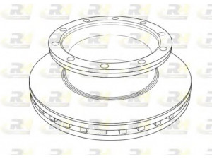 ROADHOUSE NSX1189.20 stabdžių diskas
6754210012