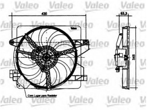 VALEO 698494 elektrovariklis, raditoriaus ventiliatorius 
 Aušinimo sistema -> Radiatoriaus ventiliatorius
1092620