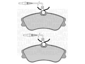 MAGNETI MARELLI 363916060786 stabdžių trinkelių rinkinys, diskinis stabdys 
 Techninės priežiūros dalys -> Papildomas remontas