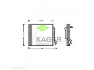 KAGER 94-5190 kondensatorius, oro kondicionierius 
 Oro kondicionavimas -> Kondensatorius
0001632V003