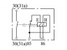 BOSCH 0 333 301 010 akumuliatoriaus relė 
 Elektros įranga -> Relė
0103163, 0103183, 0523803, 103183