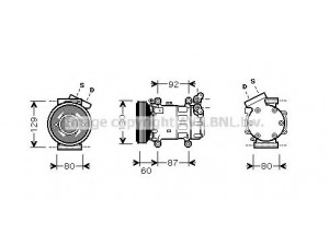 AVA QUALITY COOLING RTAK080 kompresorius, oro kondicionierius 
 Oro kondicionavimas -> Kompresorius/dalys
7700111235, 7701499970, 8200509067