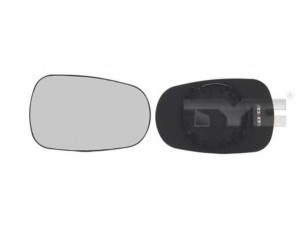 TYC 328-0111-1 veidrodėlio stiklas, išorinis veidrodėlis 
 Kėbulas -> Keleivių kabina -> Veidrodėlis
96365AX700, 6001547925