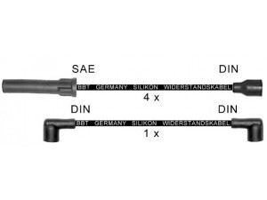 BBT ZK1878 uždegimo laido komplektas 
 Kibirkšties / kaitinamasis uždegimas -> Uždegimo laidai/jungtys