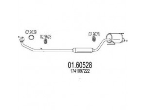 MTS 01.60528 galinis duslintuvas 
 Išmetimo sistema -> Duslintuvas
1741097222