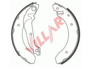 VILLAR 629.0535 stabdžių trinkelių komplektas 
 Techninės priežiūros dalys -> Papildomas remontas
5015665, 5020409, 5020552, 6162658