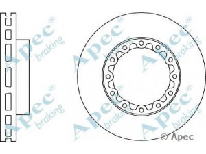 APEC braking DSK2907 stabdžių diskas 
 Dviratė transporto priemonės -> Stabdžių sistema -> Stabdžių diskai / priedai
MK374048