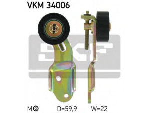 SKF VKM 34006 įtempiklio skriemulys, V formos rumbuotas diržas 
 Diržinė pavara -> V formos rumbuotas diržas/komplektas -> Įtempiklio skriemulys
1004965, 1052359, 1101540, 96FF 19A216 BD