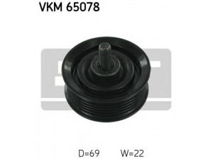 SKF VKM 65078 kreipiantysis skriemulys, V formos rumbuotas diržas 
 Diržinė pavara -> V formos rumbuotas diržas/komplektas -> Laisvasis/kreipiamasis skriemulys
25287-27060, 25287-27060