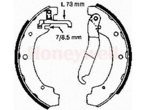 BENDIX 361415B stabdžių trinkelių komplektas 
 Techninės priežiūros dalys -> Papildomas remontas
291698527QV