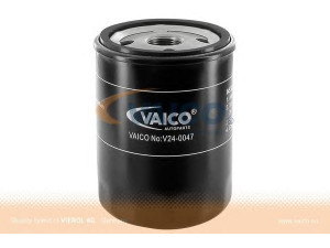 VAICO V24-0047 alyvos filtras 
 Techninės priežiūros dalys -> Techninės priežiūros intervalai
46 48 378, 60 813 507, 1109.K9