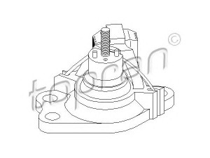 TOPRAN 700 529 variklio montavimas 
 Variklis -> Variklio montavimas -> Variklio montavimo rėmas
8200 267 625
