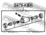 FEBEST 0478-KB4 rato stabdžių cilindras 
 Stabdžių sistema -> Ratų cilindrai
4610A009