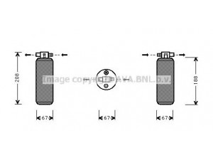 AVA QUALITY COOLING UVD026 džiovintuvas, oro kondicionierius