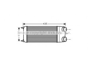 AVA QUALITY COOLING CNA4252 tarpinis suslėgto oro aušintuvas, kompresorius 
 Variklis -> Oro tiekimas -> Įkrovos agregatas (turbo/superįkrova) -> Tarpinis suslėgto oro aušintuvas
0384J4, 0384N1, 0384J4