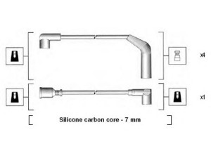 MAGNETI MARELLI 941155060744 uždegimo laido komplektas 
 Kibirkšties / kaitinamasis uždegimas -> Uždegimo laidai/jungtys