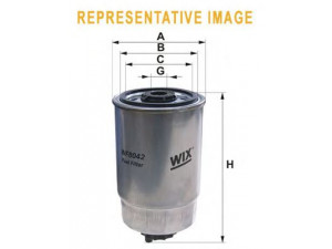WIX FILTERS WF8329 kuro filtras 
 Techninės priežiūros dalys -> Papildomas remontas
1906 C2, 190694, 77362258, 1906 C2
