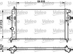 VALEO 732729 radiatorius, variklio aušinimas 
 Aušinimo sistema -> Radiatorius/alyvos aušintuvas -> Radiatorius/dalys
1300189, OPELRAR003, 1300189, 9193265