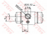 TRW BWF195 rato stabdžių cilindras 
 Stabdžių sistema -> Ratų cilindrai
6182644, 88VB2262AA