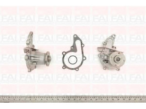 FAI AutoParts WP6200 vandens siurblys 
 Aušinimo sistema -> Vandens siurblys/tarpiklis -> Vandens siurblys
16100-09050