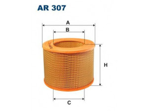 FILTRON AR307 oro filtras 
 Techninės priežiūros dalys -> Techninės priežiūros intervalai
389, 1780141110, 1780154060, 1780154060