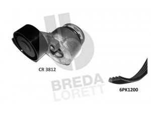 BREDA  LORETT KCA0042 V formos rumbuotas diržas, komplektas 
 Techninės priežiūros dalys -> Techninės priežiūros intervalai
117509654R, 7701476476, 7701477564