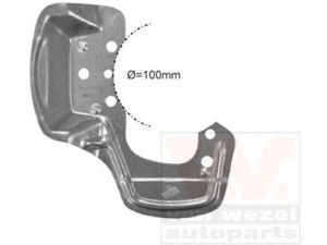 VAN WEZEL 3778372 apsauginis skydas, stabdžių diskas 
 Stabdžių sistema -> Diskinis stabdys -> Stabdžių dalys/priedai
0543060, 90375290