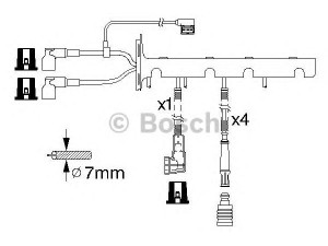 BOSCH 0 986 356 328 uždegimo laido komplektas 
 Kibirkšties / kaitinamasis uždegimas -> Uždegimo laidai/jungtys
12 12 1 727 627, 12 12 1 727 670