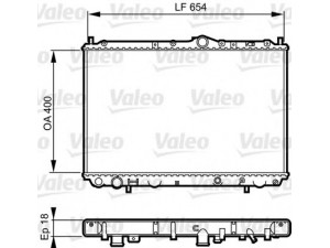 VALEO 732524 radiatorius, variklio aušinimas 
 Aušinimo sistema -> Radiatorius/alyvos aušintuvas -> Radiatorius/dalys
8602065.8, 86020658
