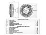 NRF 49014 sankaba, radiatoriaus ventiliatorius 
 Aušinimo sistema -> Radiatoriaus ventiliatorius
1674189N, 1675036, 1675048, 8112950N