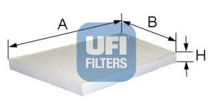 UFI 53.095.00 filtras, salono oras 
 Filtrai -> Oro filtras, keleivio vieta
2118300218, A2118300218