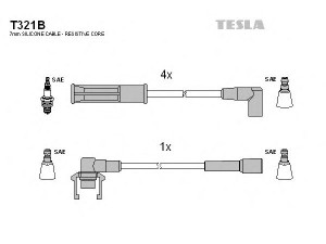 TESLA T321B uždegimo laido komplektas 
 Kibirkšties / kaitinamasis uždegimas -> Uždegimo laidai/jungtys
7700742835
