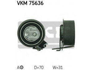 SKF VKM 75636 įtempiklio skriemulys, paskirstymo diržas 
 Techninės priežiūros dalys -> Papildomas remontas
24410-23050
