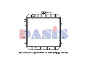 AKS DASIS 141140N radiatorius, variklio aušinimas 
 Aušinimo sistema -> Radiatorius/alyvos aušintuvas -> Radiatorius/dalys
MC111743