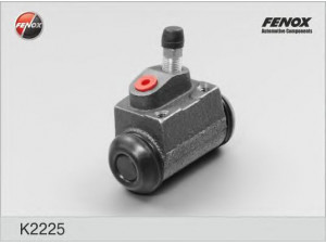 FENOX K2225 rato stabdžių cilindras 
 Stabdžių sistema -> Ratų cilindrai
1006012, 1113980, 1133442, 6088234