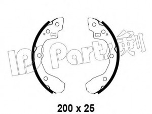 IPS Parts IBL-4305 stabdžių trinkelė 
 Stabdžių sistema -> Būgninis stabdys -> Stabdžių įdėklas/ trinkelė
G020-26-210, G020-26-210B, G020-26-28Z