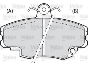 VALEO 598002 stabdžių trinkelių rinkinys, diskinis stabdys 
 Techninės priežiūros dalys -> Papildomas remontas
410602192R, 410602192R, 6000008018