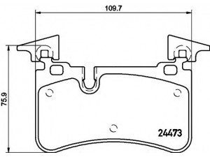 HELLA 8DB 355 014-811 stabdžių trinkelių rinkinys, diskinis stabdys 
 Techninės priežiūros dalys -> Papildomas remontas
0044208520, 0054202220, 0054202520