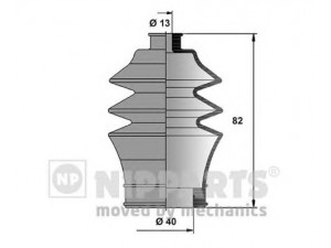 NIPPARTS N2844019 gofruotoji membrana, vairavimas 
 Vairavimas -> Gofruotoji membrana/sandarinimai
53594-SF1-J61