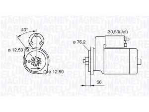 MAGNETI MARELLI 063521210160 starteris 
 Elektros įranga -> Starterio sistema -> Starteris
02T911023E