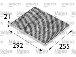 VALEO 698688 filtras, salono oras 
 Techninės priežiūros dalys -> Techninės priežiūros intervalai
46722335, 60814643, 382400304, 46721047